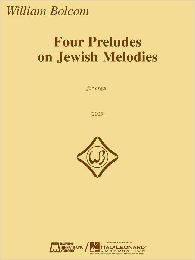 Four Preludes On Jewish Melodies